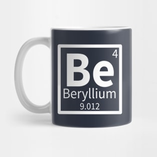 Beryllium — Periodic Table Element 4 Mug